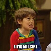 FITIS MII CIRI