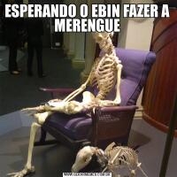 ESPERANDO O EBIN FAZER A MERENGUE