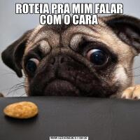 ROTEIA PRA MIM FALAR COM O CARA