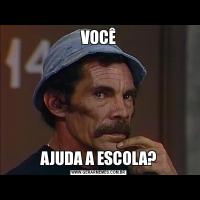 VOCÊAJUDA A ESCOLA?