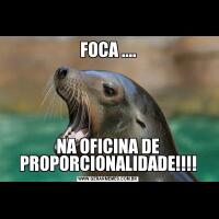 FOCA ....NA OFICINA DE PROPORCIONALIDADE!!!!