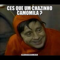 CES QUE UM CHAZINHO CAMOMILA ?