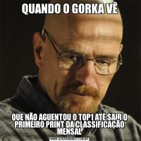 QUANDO O GORKA VÊQUE NÃO AGUENTOU O TOP1 ATÉ SAIR O PRIMEIRO PRINT DA CLASSIFICAÇÃO MENSAL