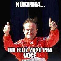 KOKINHA...UM FELIZ 2020 PRA VOCÊ