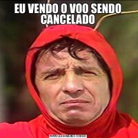 EU VENDO O VOO SENDO CANCELADO