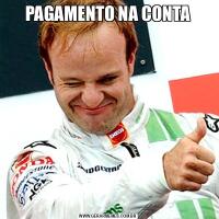 PAGAMENTO NA CONTA