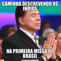 CAMINHA DESCREVENDO OS INDÍOSNA PRIMEIRA MISSA DO BRASIL