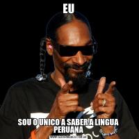 EUSOU O UNICO A SABER A LINGUA PERUANA