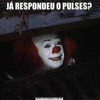 JÁ RESPONDEU O PULSES?