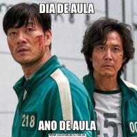 DIA DE AULA ANO DE AULA