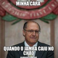 MINHA CARA QUANDO O JAMBA CAIU NO CHÃO