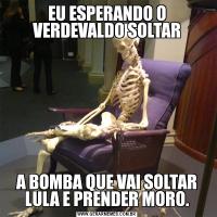 EU ESPERANDO O VERDEVALDO SOLTARA BOMBA QUE VAI SOLTAR LULA E PRENDER MORO.