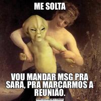 ME SOLTAVOU MANDAR MSG PRA SARA, PRA MARCARMOS A REUNIÃO.