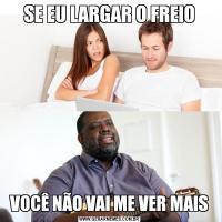 SE EU LARGAR O FREIOVOCÊ NÃO VAI ME VER MAIS
