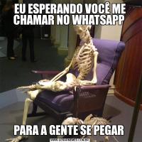 EU ESPERANDO VOCÊ ME CHAMAR NO WHATSAPP PARA A GENTE SE PEGAR 
