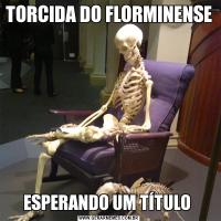 TORCIDA DO FLORMINENSE ESPERANDO UM TÍTULO 