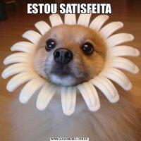 ESTOU SATISFEITA
