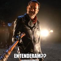 ENTENDERAM??