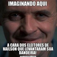IMAGINANDO AQUI A CARA DOS ELEITORES DE NAILSON QUE LEVANTARAM SUA BANDEIRA! 