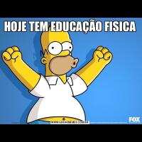 HOJE TEM EDUCAÇÃO FISICA