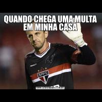 QUANDO CHEGA UMA MULTA EM MINHA CASA