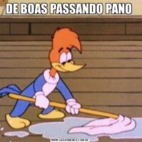DE BOAS PASSANDO PANO 