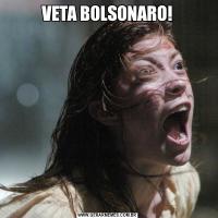 VETA BOLSONARO!