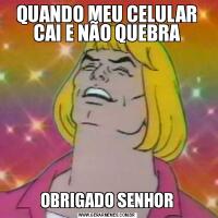 QUANDO MEU CELULAR CAI E NÃO QUEBRAOBRIGADO SENHOR