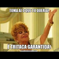 TOMA AÍ O QUE TU QUERIA!É TRITACA GARANTIDA!