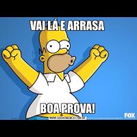 VAI LÁ E ARRASABOA PROVA!