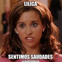 LILICASENTIMOS SAUDADES