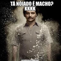     TÁ NÓIADO É MACHO? KKKK
