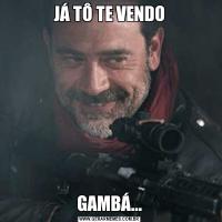 JÁ TÔ TE VENDOGAMBÁ...