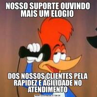NOSSO SUPORTE OUVINDO MAIS UM ELOGIO DOS NOSSOS CLIENTES PELA RAPIDEZ E AGILIDADE NO ATENDIMENTO