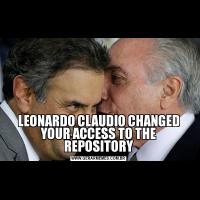 LEONARDO CLAUDIO CHANGED YOUR ACCESS TO THE REPOSITORY