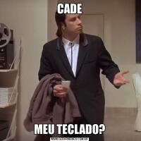 CADEMEU TECLADO?