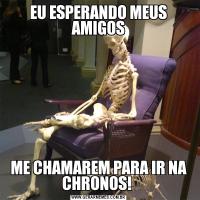 EU ESPERANDO MEUS AMIGOSME CHAMAREM PARA IR NA CHRONOS! 