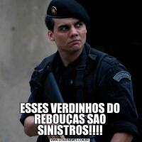 ESSES VERDINHOS DO REBOUÇAS SAO SINISTROS!!!!