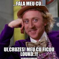 ...FALA MEU CÚ....UI,CRUZES! MEU CÚ FICOU LOUKO..!!
