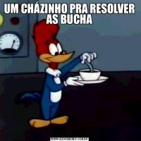 UM CHÁZINHO PRA RESOLVER AS BUCHA