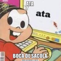 ATABOCA DE SACOLA