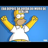 EUA DEPOIS DA QUEDA DO MURO DE BERLIM: