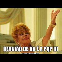 REUNIÃO DE RH É A PQP !!!