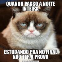QUANDO PASSO A NOITE INTEIRAESTUDANDO PRA NO FINAL NÃO TER A PROVA