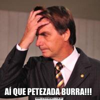AÍ QUE PETEZADA BURRA!!! 