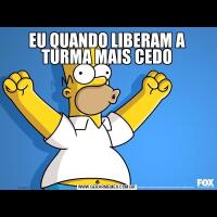 EU QUANDO LIBERAM A TURMA MAIS CEDO