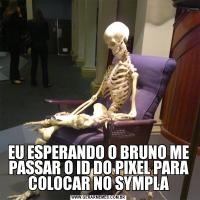 EU ESPERANDO O BRUNO ME PASSAR O ID DO PIXEL PARA COLOCAR NO SYMPLA