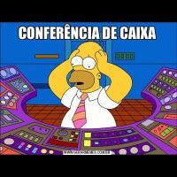 CONFERÊNCIA DE CAIXA