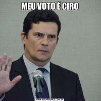 MEU VOTO É CIRO