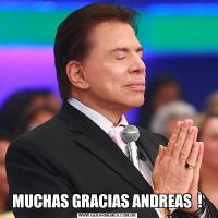 MUCHAS GRACIAS ANDREAS  !